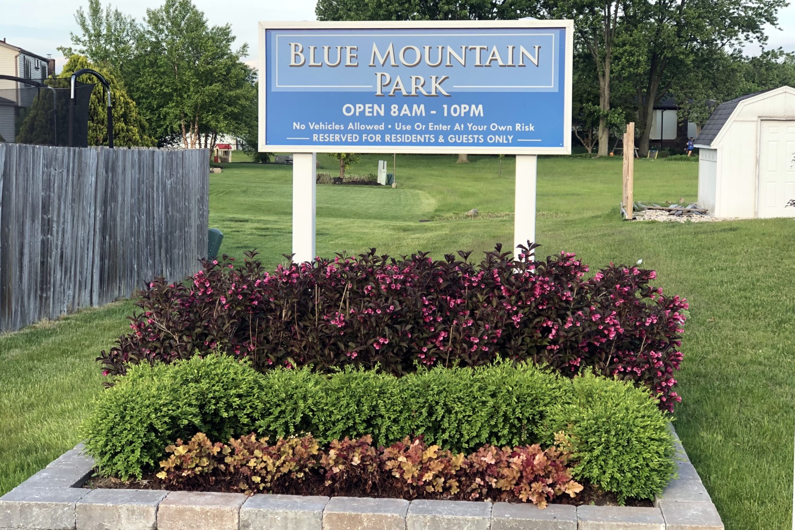 Park Sign